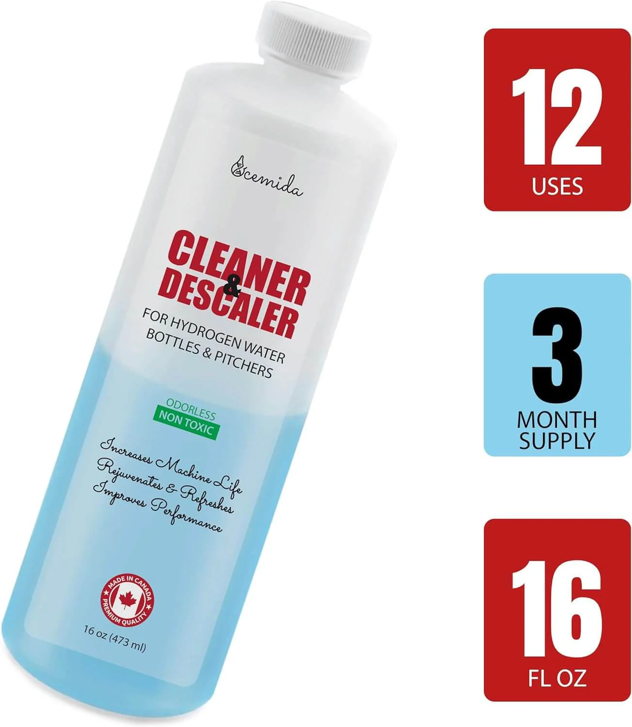 Cleaning Solution for Hydrogen Water Bottles and Pitchers - Image 3