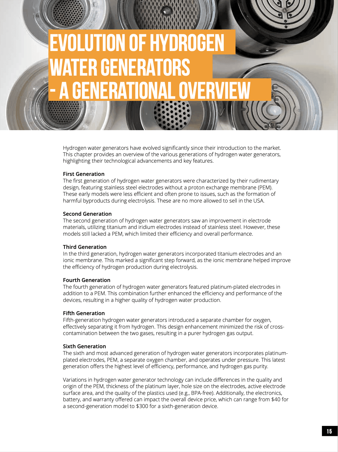 Hydrogen Water Bottle Generators (PDF EBOOK) - Image 3