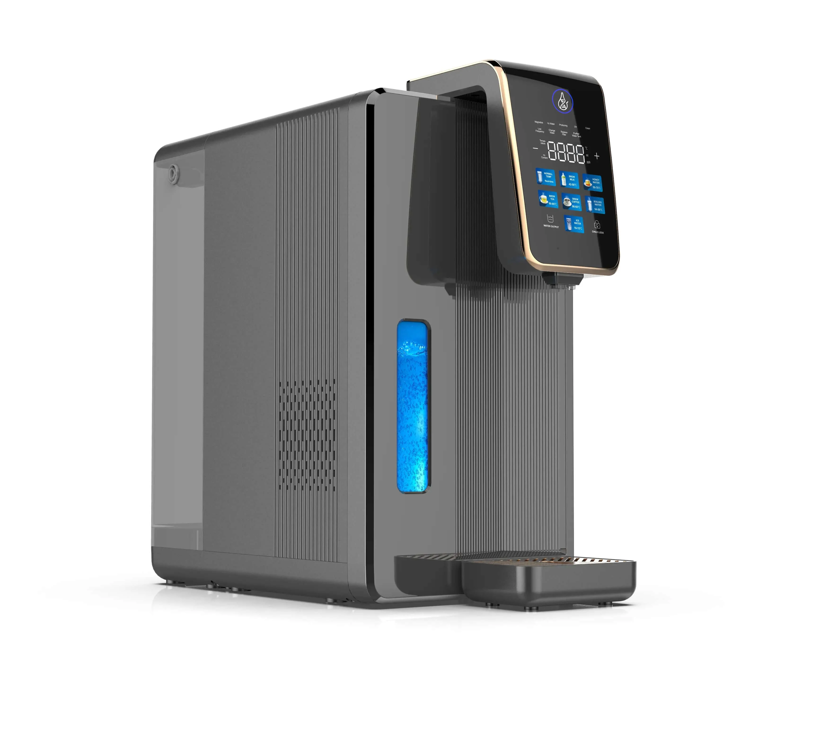 Ocemida Ultima - Countertop Reverse Osmosis Water Filtration System with Hydrogenation to up to 5000PPB - Image 2