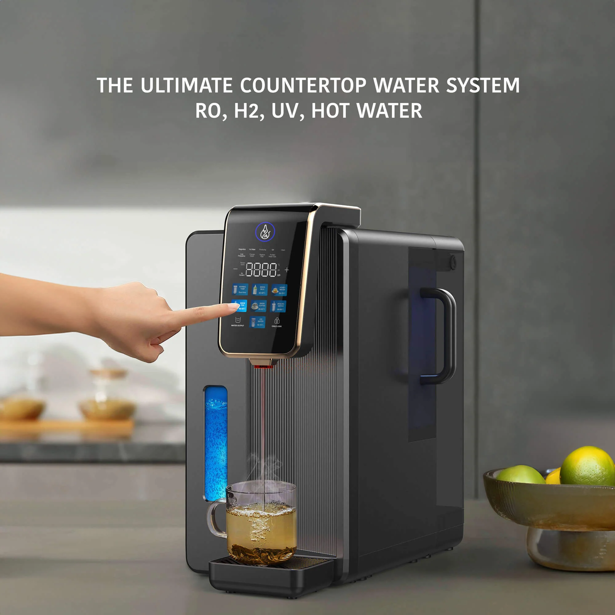 Ocemida Ultima - Countertop Reverse Osmosis Water Filtration System with Hydrogenation to up to 5000PPB - Image 3
