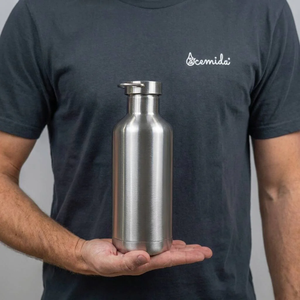 Ocemida H2Stash™ - All-Metal Hydrogen Water Storage 1 L - Image 8