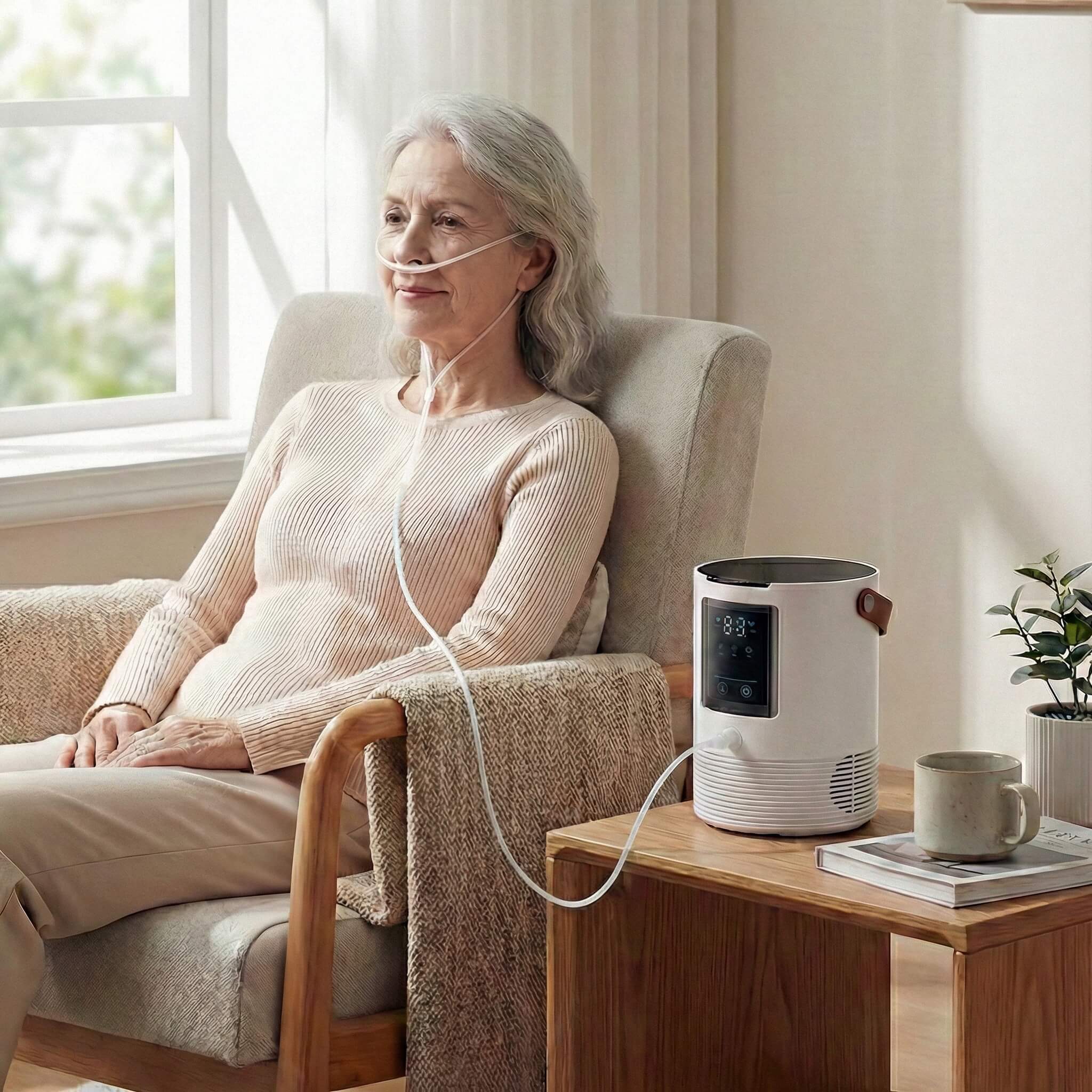 Ocemida Aero One - Hydrogen Inhalation Machine - 120ml/min | SPE/PEM technology - Image 2