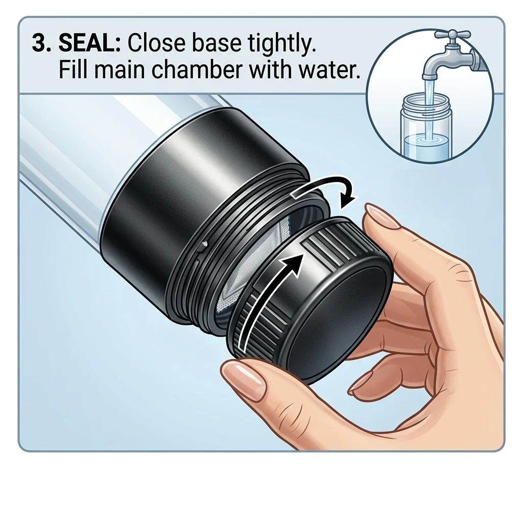 Ocemida HydroPod - Glass Hydrogen Water Bottle - Image 5