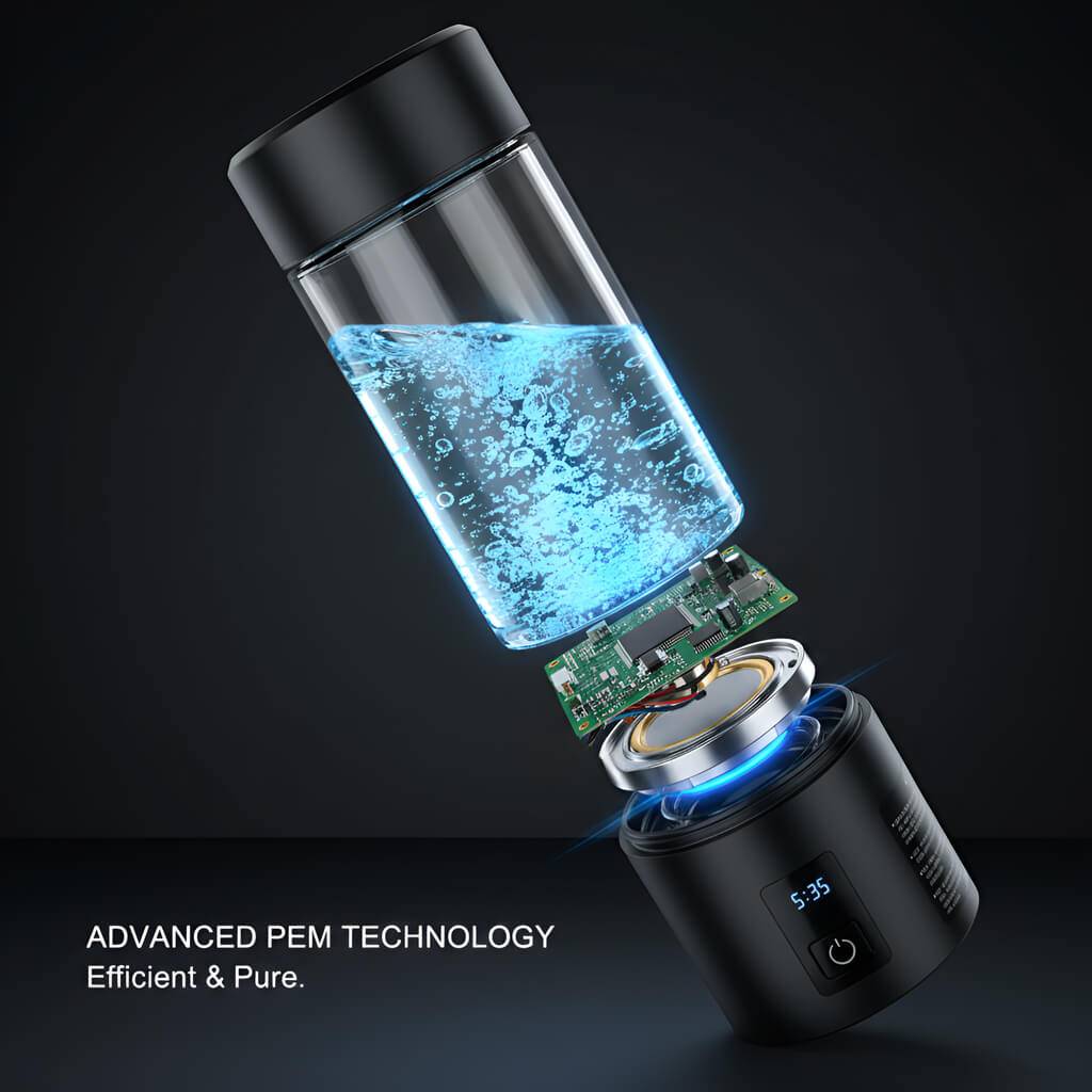 Ocemida Nexis - Professional Hydrogen Water Bottle with up to 10,000 PPB - Image 3