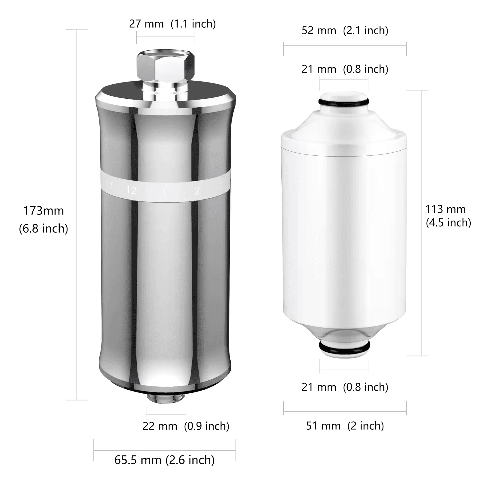 Shower Head Filter for Hard Water - Image 3