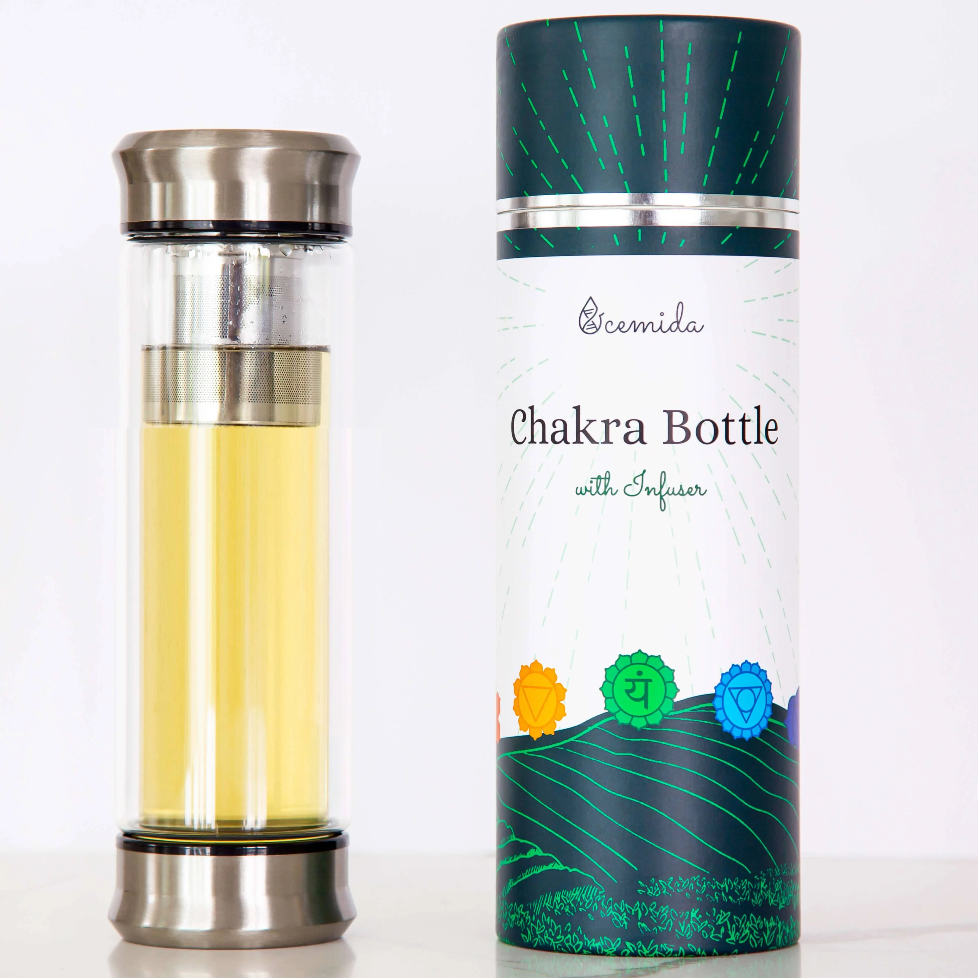 Glass Cold Brew Bottle with Infuser