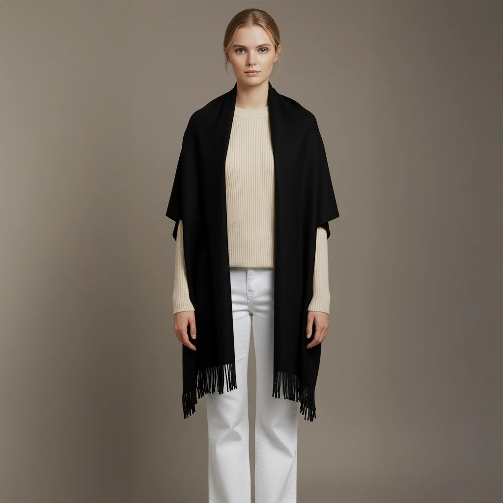 Women’s Winter Scarf – Soft Cashmere-Feel Pashmina Shawl Wrap | Fashion Oversized Scarf for Cold Weather, Travel & Evening Wear - Image 3